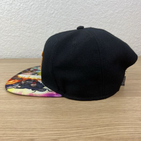 Vintage Naruto Konoha Leaf Hat Cap Thick Embroidered Anime 2007 Snapback RARE - Picture 3 of 10